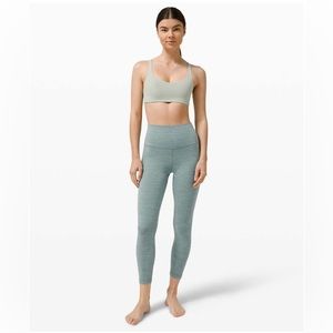 Lululemon Align Pant 25" in Heathered Tidewater Teal Size 2